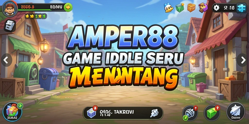 Screenshot utama AMPER88 menampilkan gameplay Idle yang menarik.