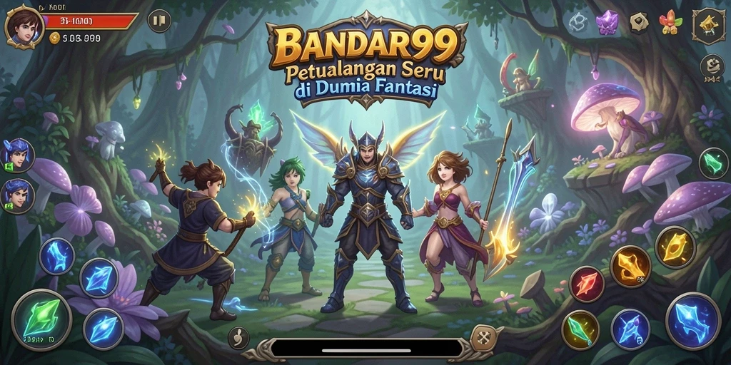 Screenshot gameplay BANDAR99 yang memukau dan penuh aksi petualangan.