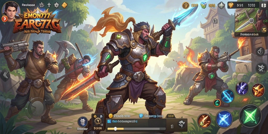 Gameplay seru dalam dunia fantasi ARPG yang menantang.
