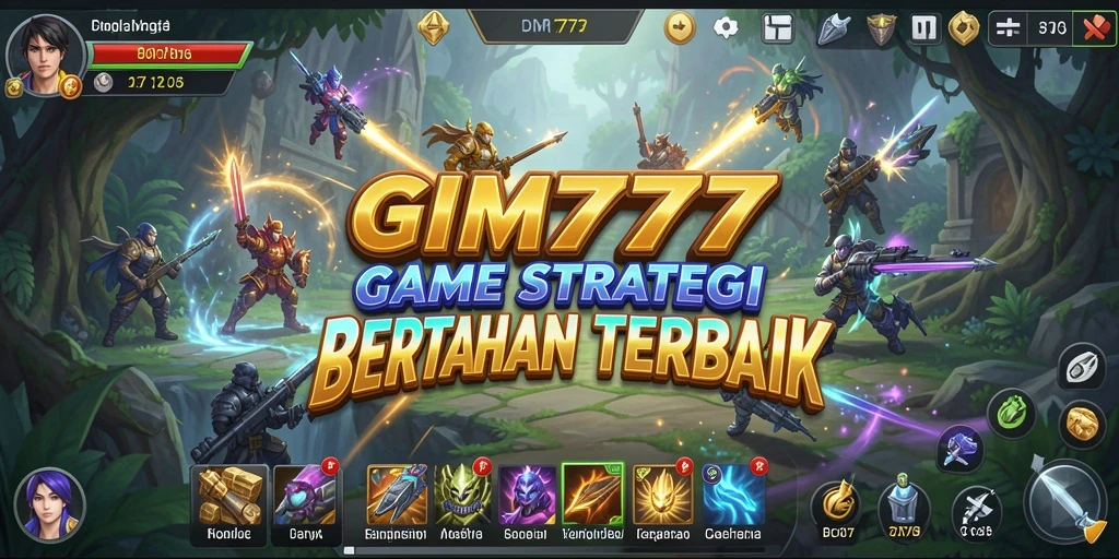Tampilan gameplay GIM777 menunjukkan strategi dan pertempuran yang menarik.