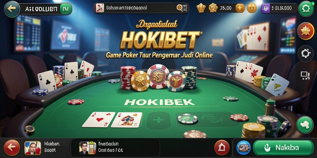 Tampilan gameplay HOKIBET yang menarik dan mendebarkan.