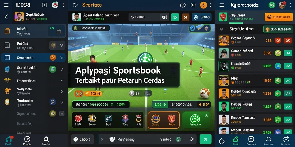 Screenshot ID098 menampilkan antarmuka taruhan olahraga yang menarik.