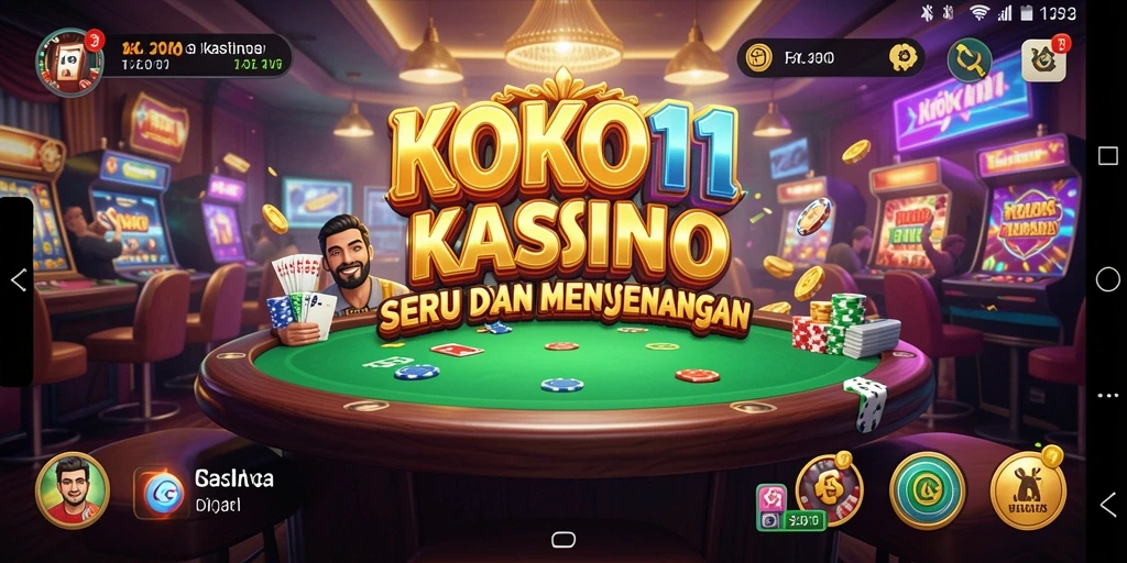 Tampilan gameplay KOKO11 yang menyenangkan dan interaktif.