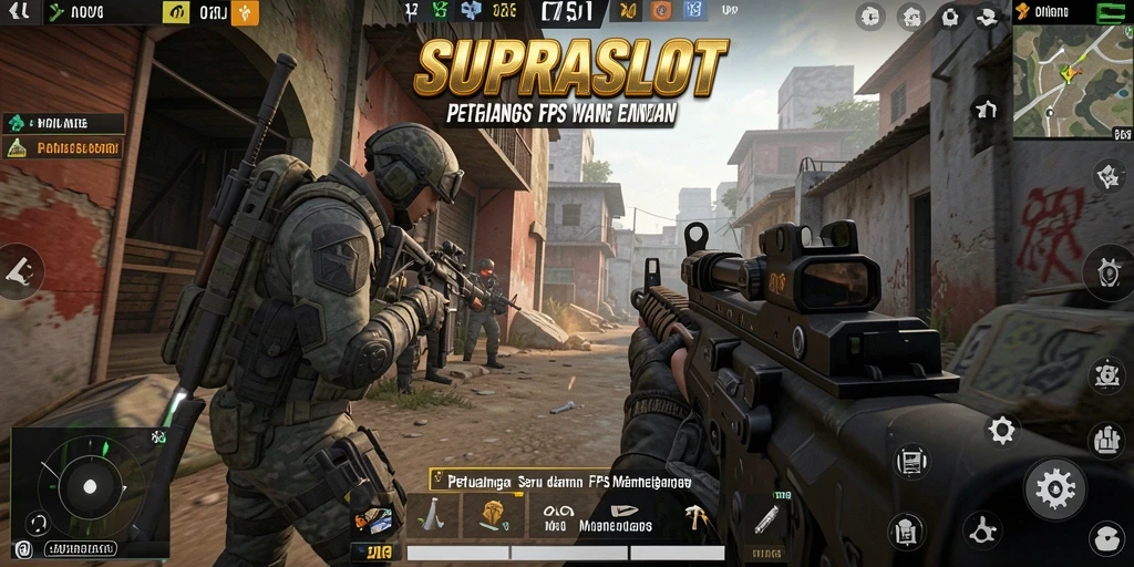 Tampilan gameplay <strong>SUPRASLOT</strong> yang seru dan penuh aksi.